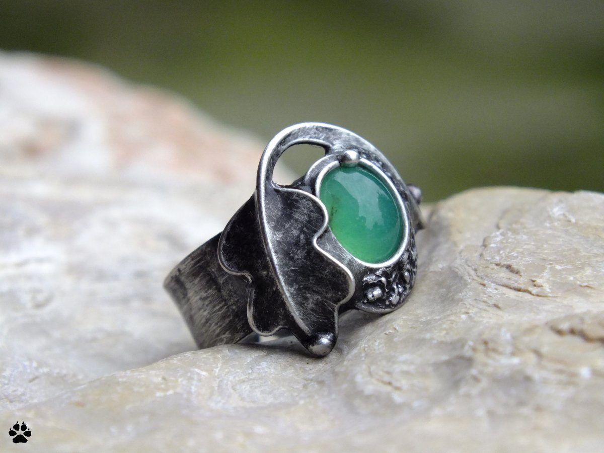 Dubový list - chryzopras 