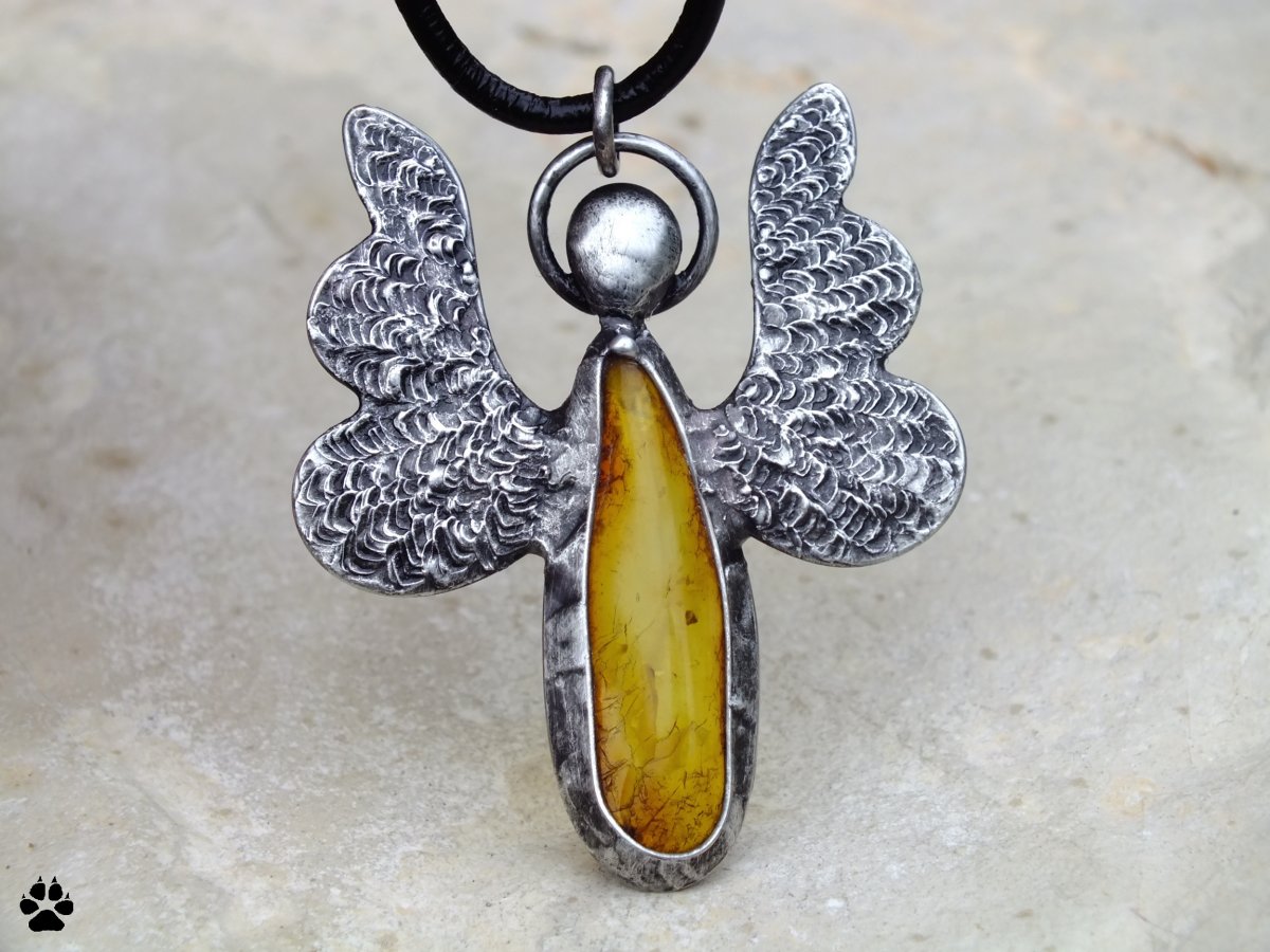 Jantarový andělíček