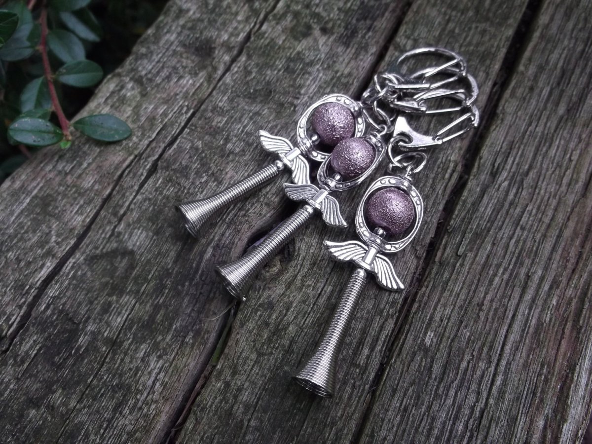 Klíčenka - andělíček starorůžový