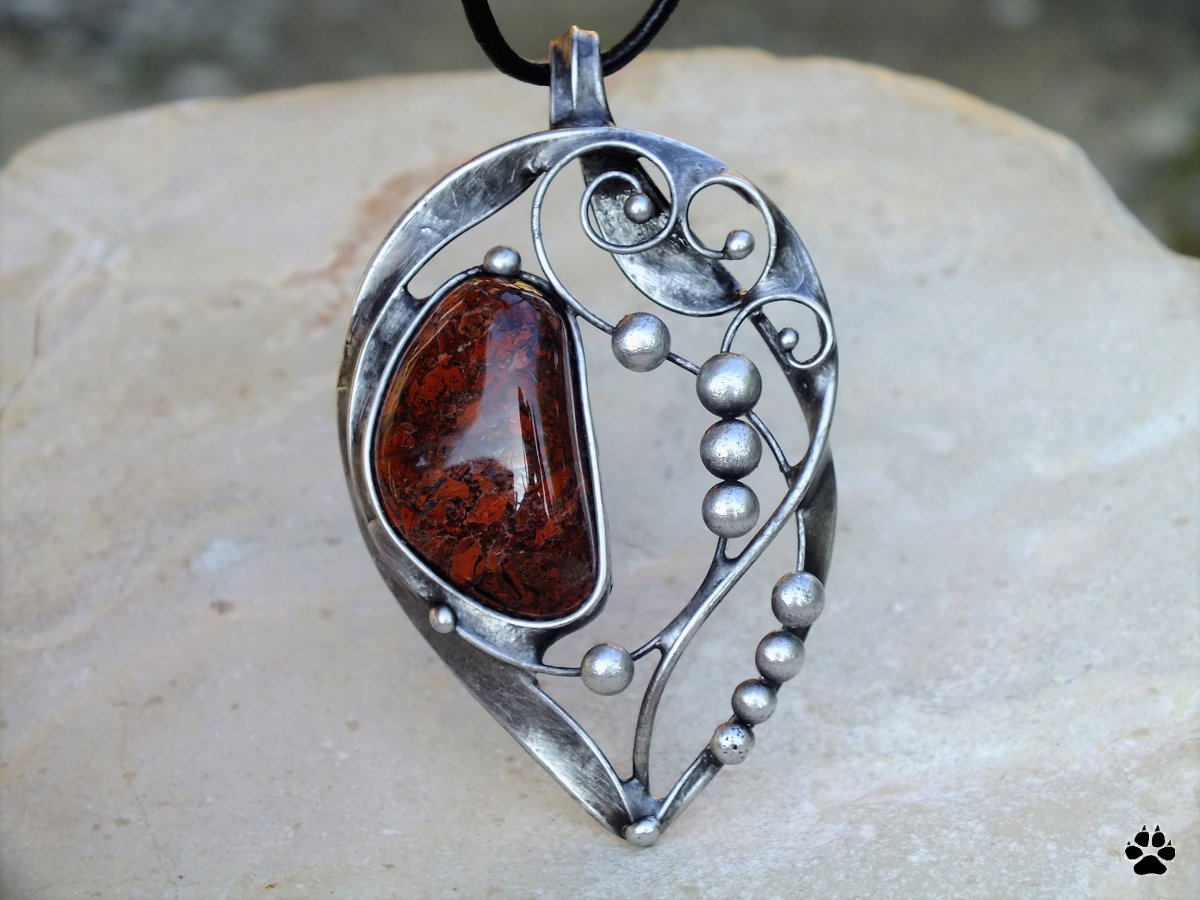 Náhrdelník Sophie - jaspis brekcie