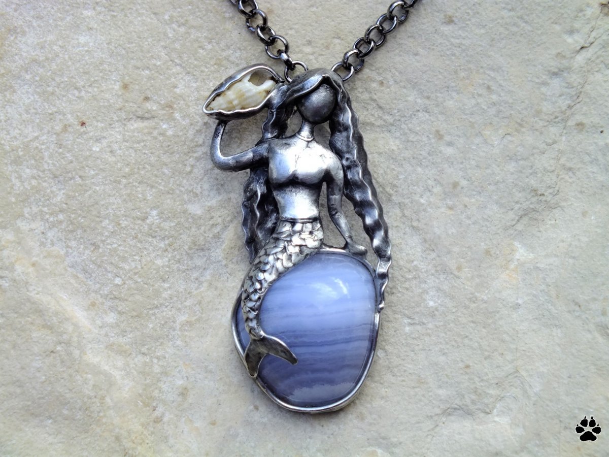 Mořská panna - chalcedon