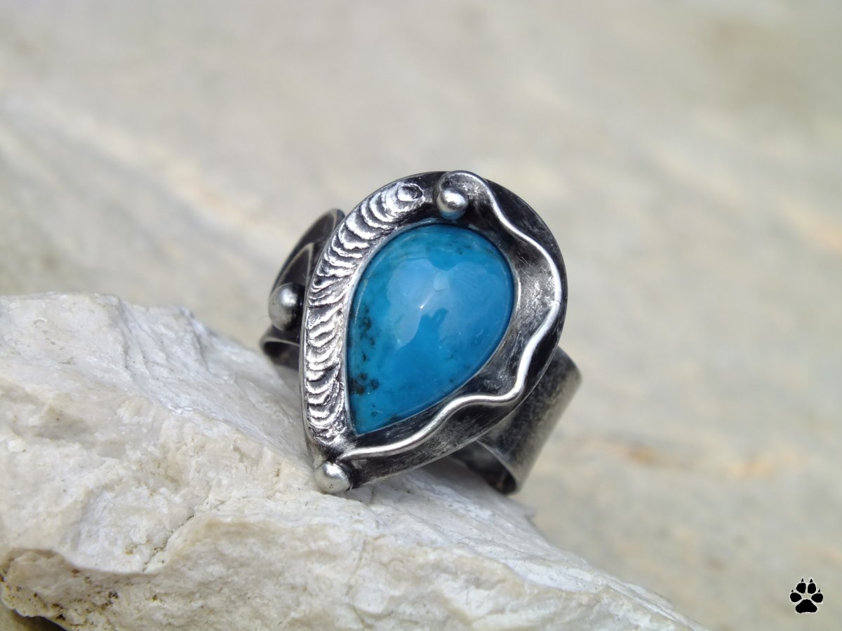 Kapička - prsten s chryzokolem