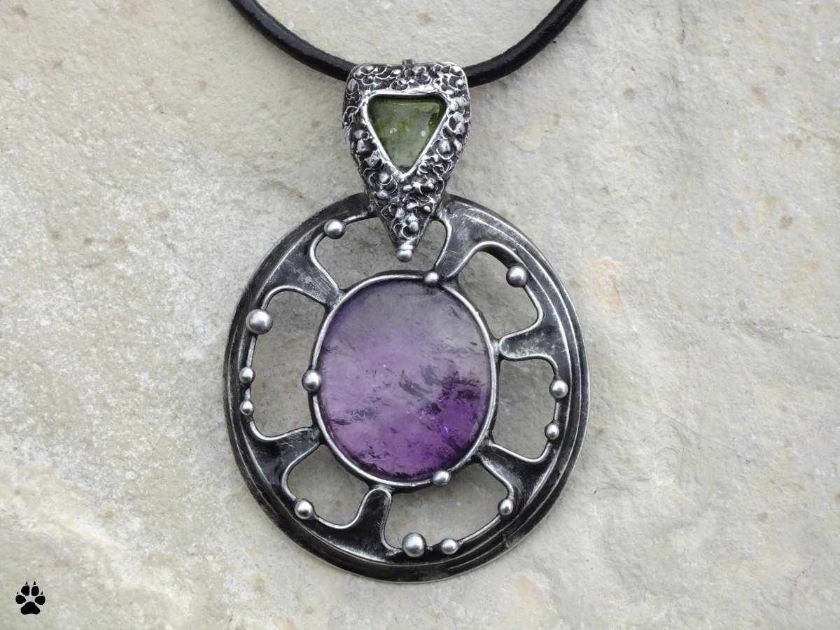 Brána do jiné dimenze - ametyst,olivín