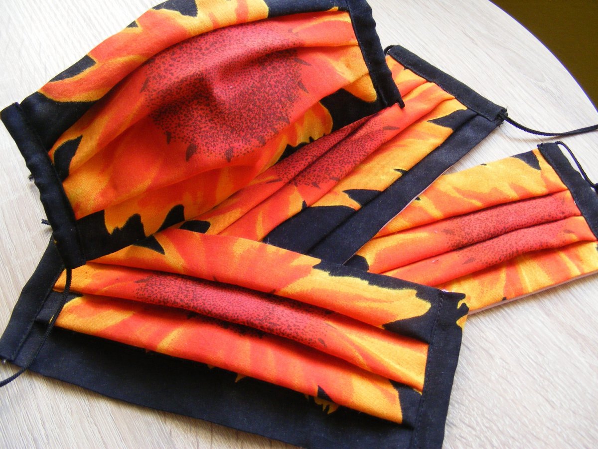 rouška  - slunečnice