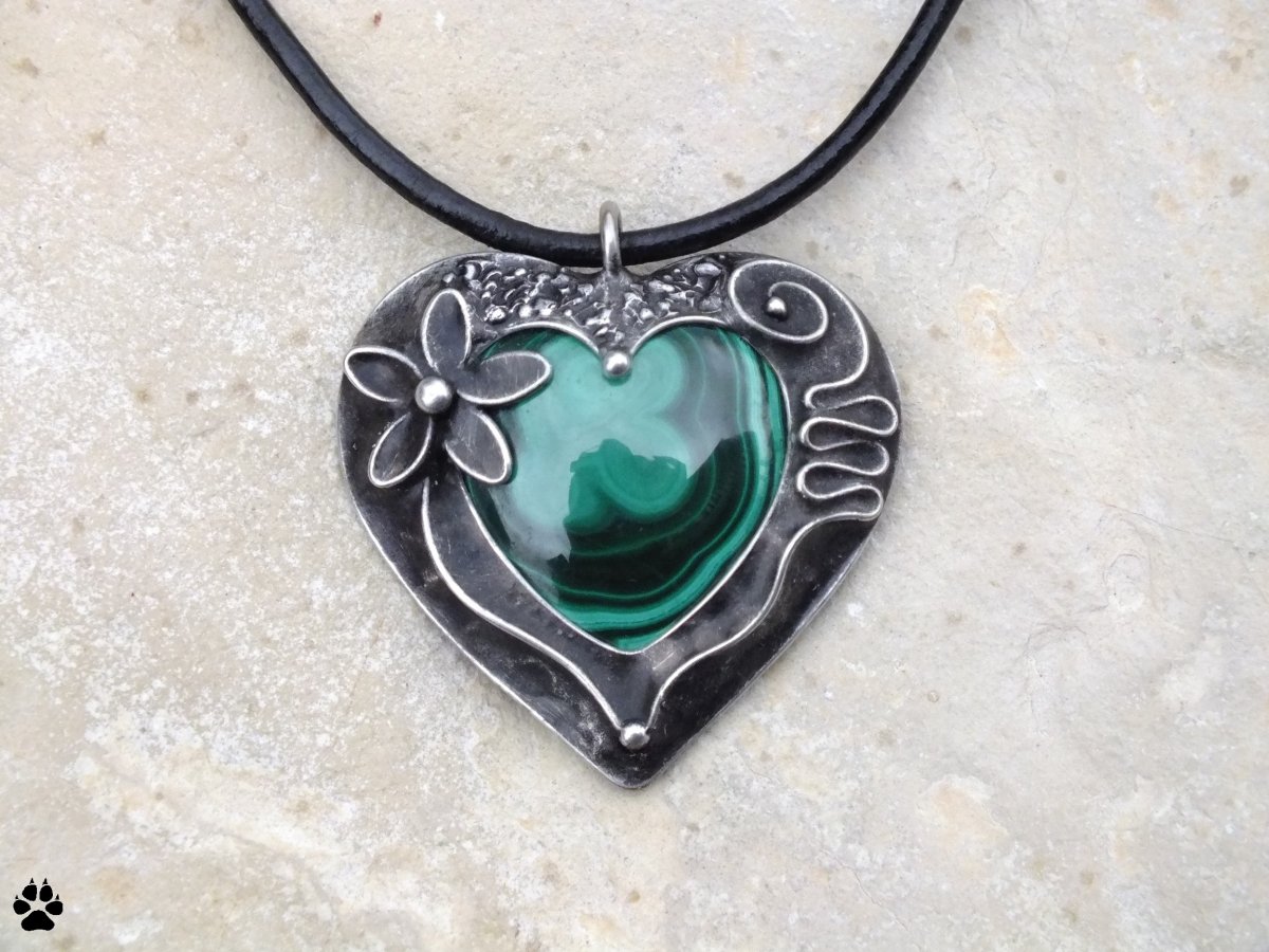 Malachitové srdce Rezervace!!!