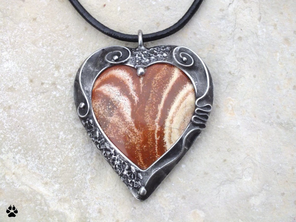 Srdce z pouště - jaspis 