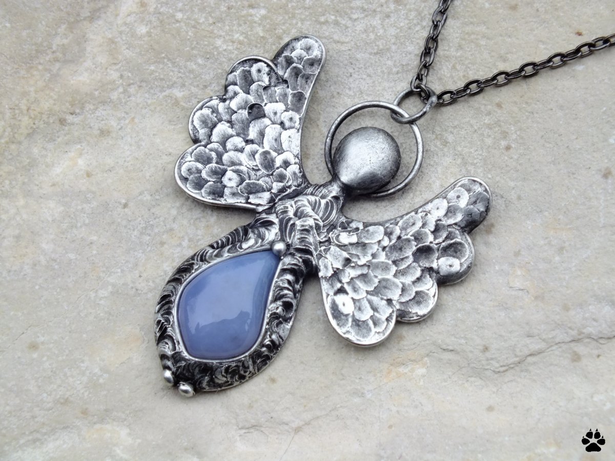 Modrý anděl - chalcedon 