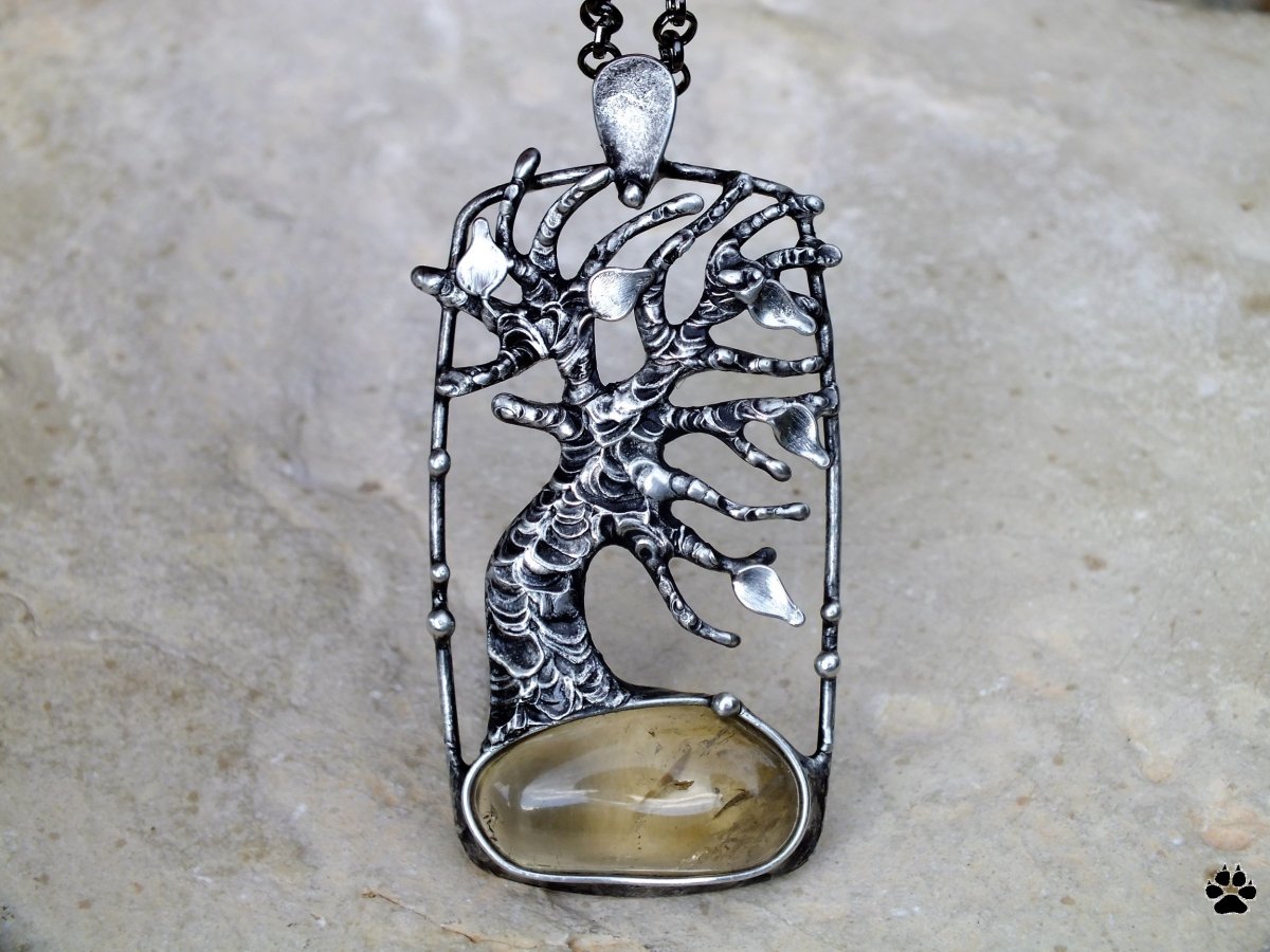 Ve větru - přírodní citrín