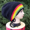 Čepice RASTA černá