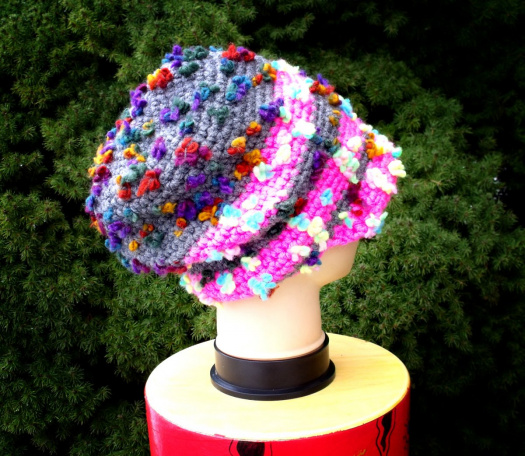 Zimní čepice FLOWER