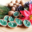 Lodičky - zelené tmavé