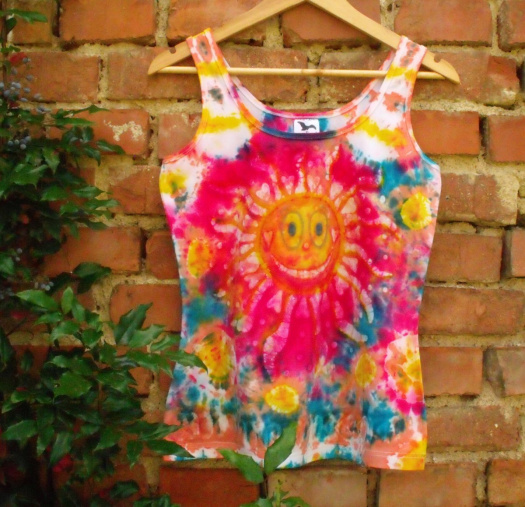 Batika dámské tílko vel. M "SLUNÍČKO"