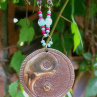 Mosazný přívěsek YIN YANG