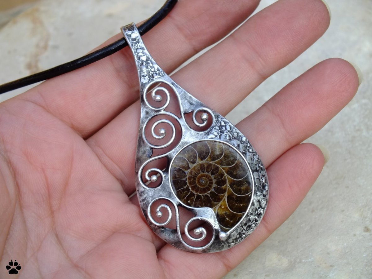 Amulet k prodloužení života - amonit 