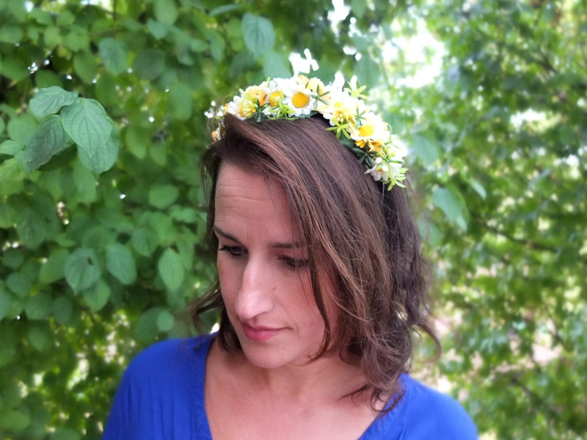 korunka z heřmánku