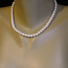 Náhrdelník  Bílé shell perly