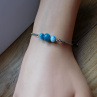Náramek  -nerez,larimar