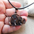 Přívěšek - Šneččí  rodinka