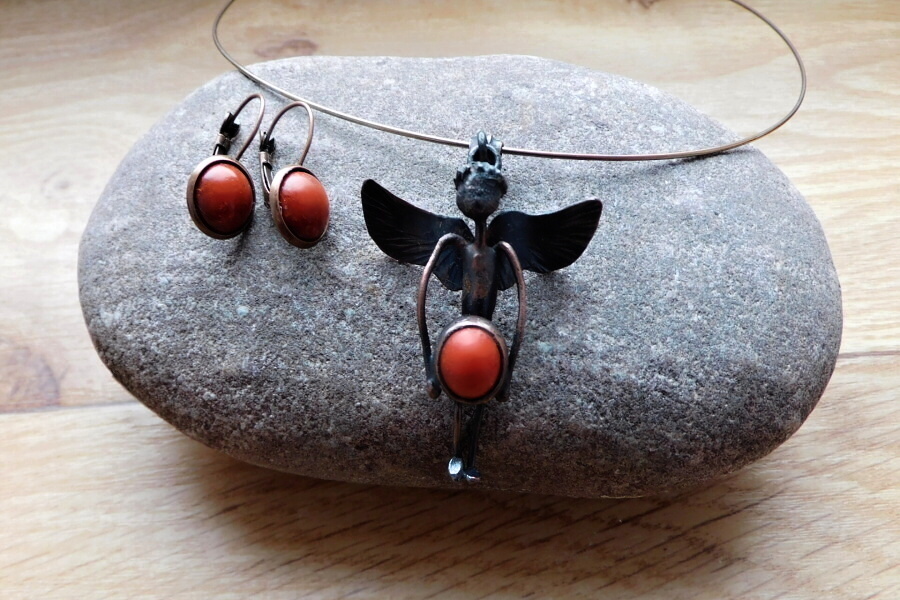 Přívěšek -Andělíček strážníček