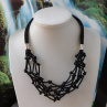 Náhrdelník  černý součkový