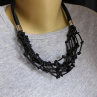 Náhrdelník  černý součkový