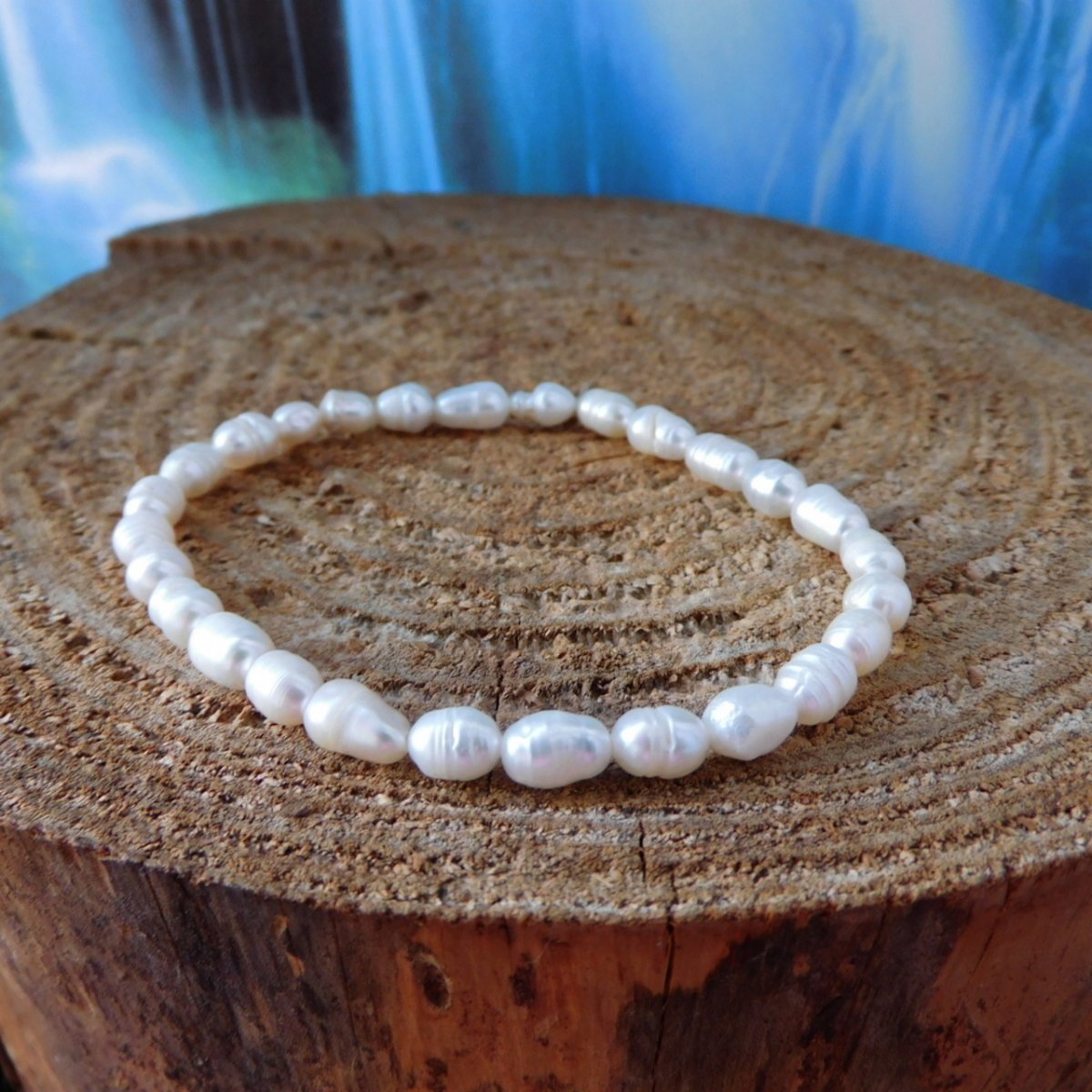 Náramek říční perličky....