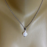 Náhrdelník-nerez,imit. keshi perly