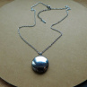 Náhrdelník  -nerez,otvírací medailonek kulatý