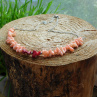 Náhrdelník  - Ružový sekaný korál