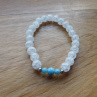 Náramek - *Křišťál, larimar*