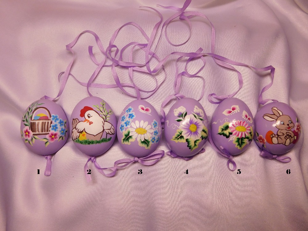 Kraslice malované technikou One Stroke 