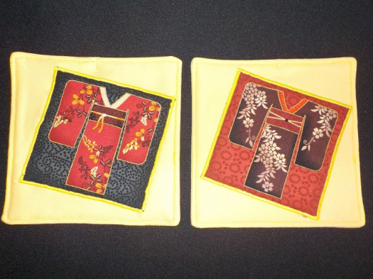 Podkafíčka japonská kimona