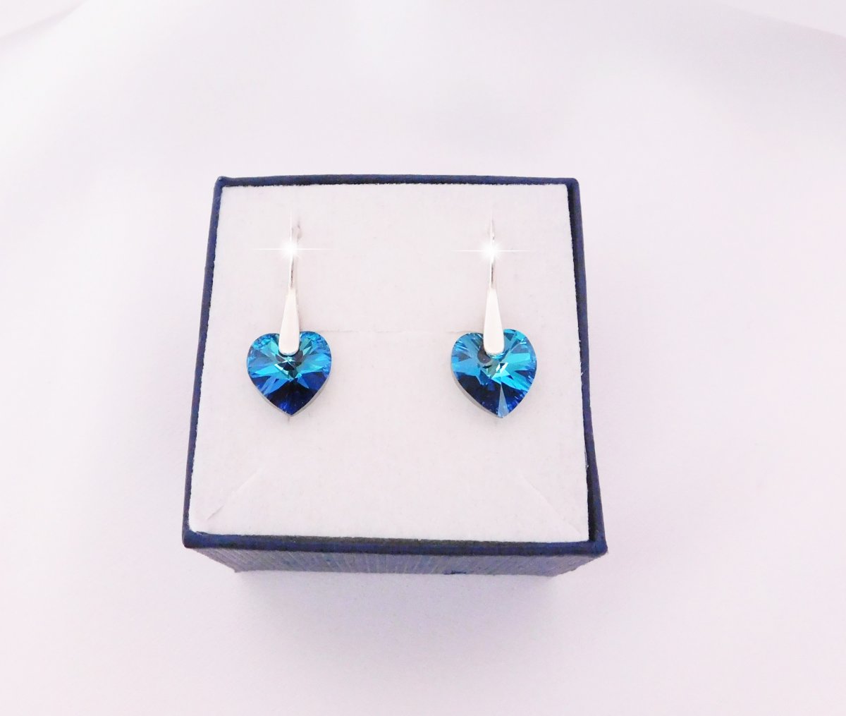 SWAROVSKI ELEMENTS náušnice srdce