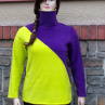 Mikina ,,Neon Green&Purple"