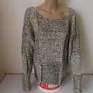 Dámský ručně pletený svetřík s merinem