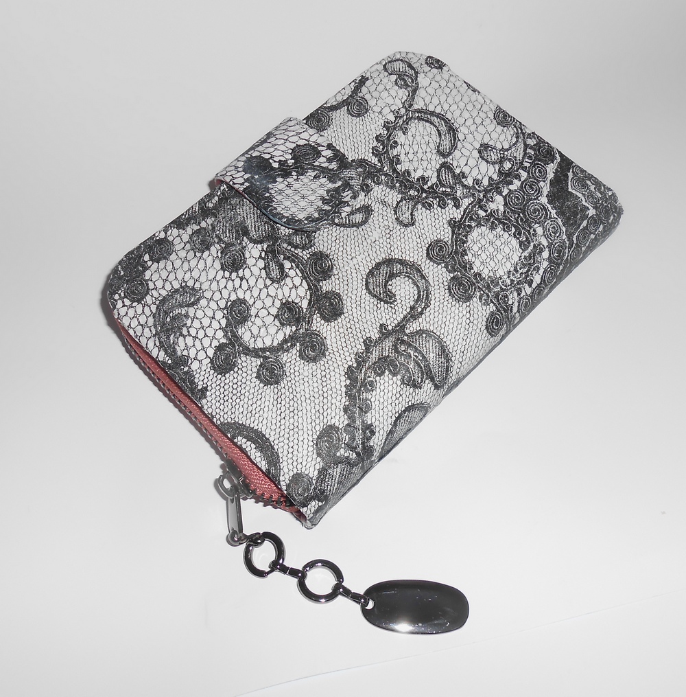 Peněženka - černá krajka