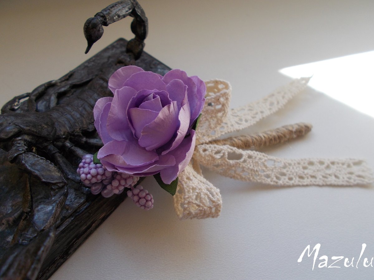 vintage svatební vývazek VII.