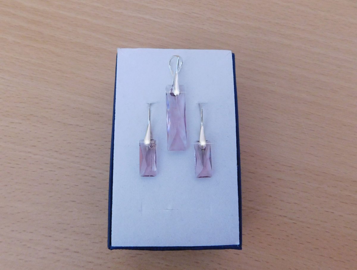 SWAROVSKI ELEMENTS náušnicea přívěšek 