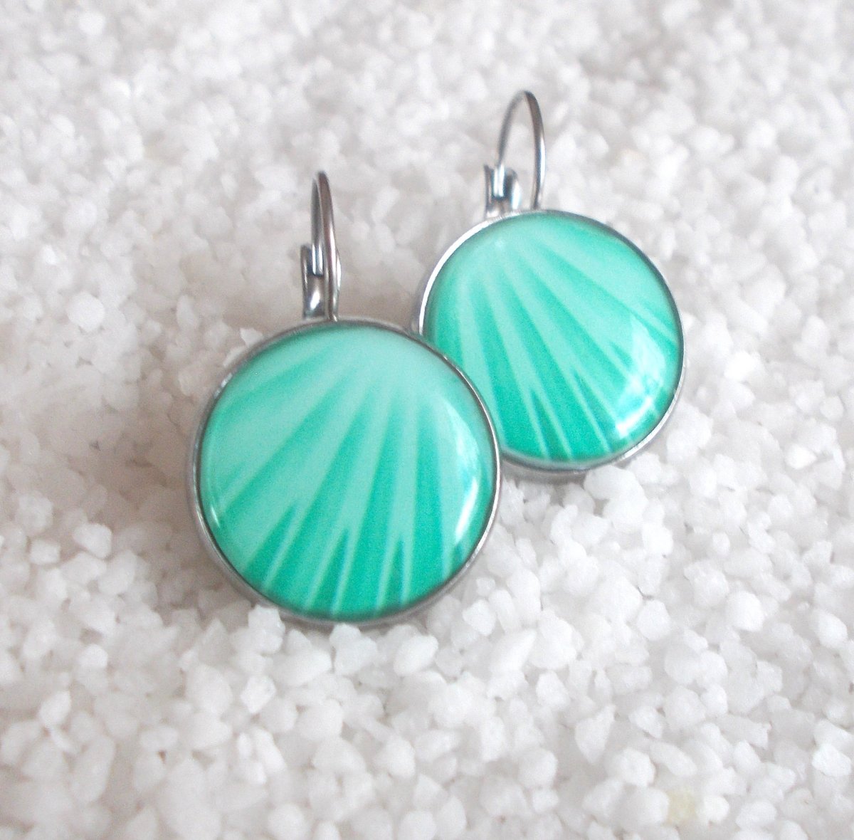 Náušnice z pryskyřice