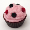 Svíčka čokoládový muffin s lesním ovocem 12221570