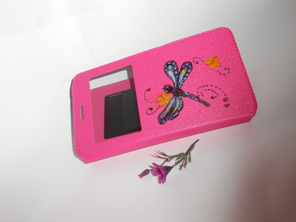 Pouzdro na dotykový mobil - vážka