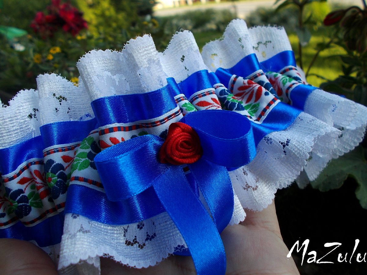 folklórní -  lidový podvazek