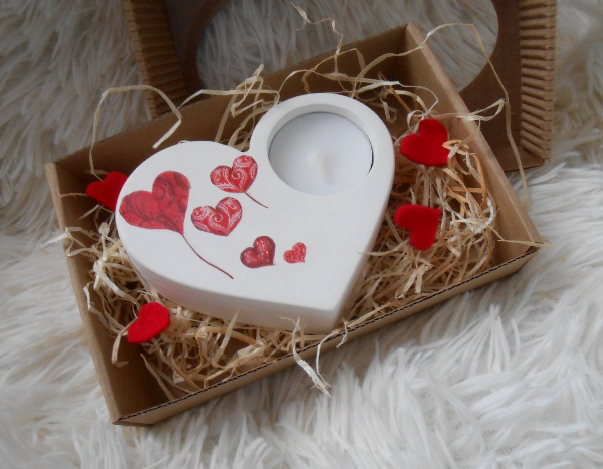 Svícen v dárkové krabičce