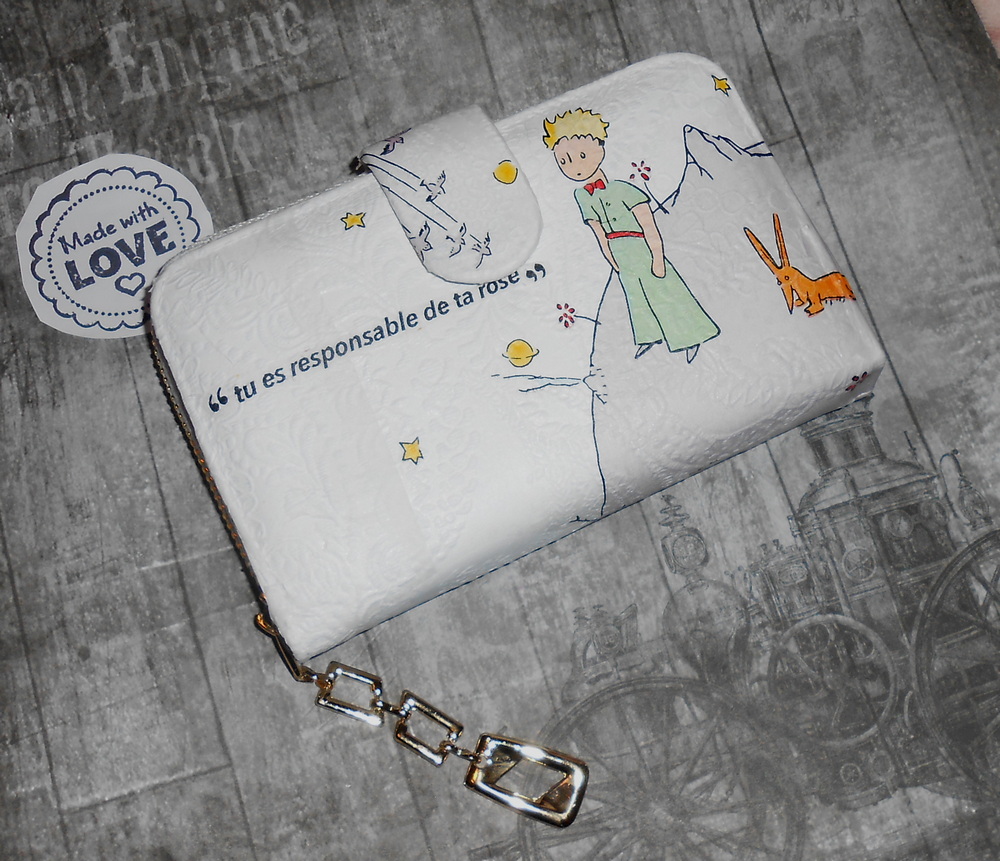 Peněženka - Malý princ s citátem