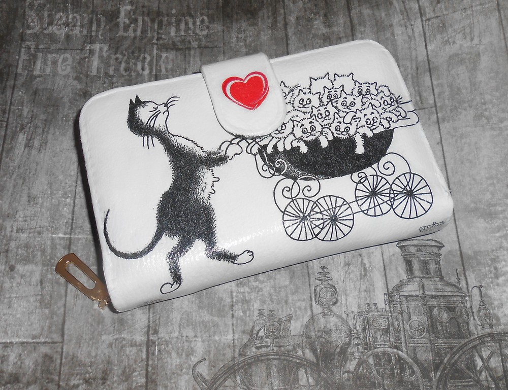 Peněženka kočičí máma