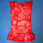 Dívčí bílo-červené batikované šaty 9/11 (13404587)