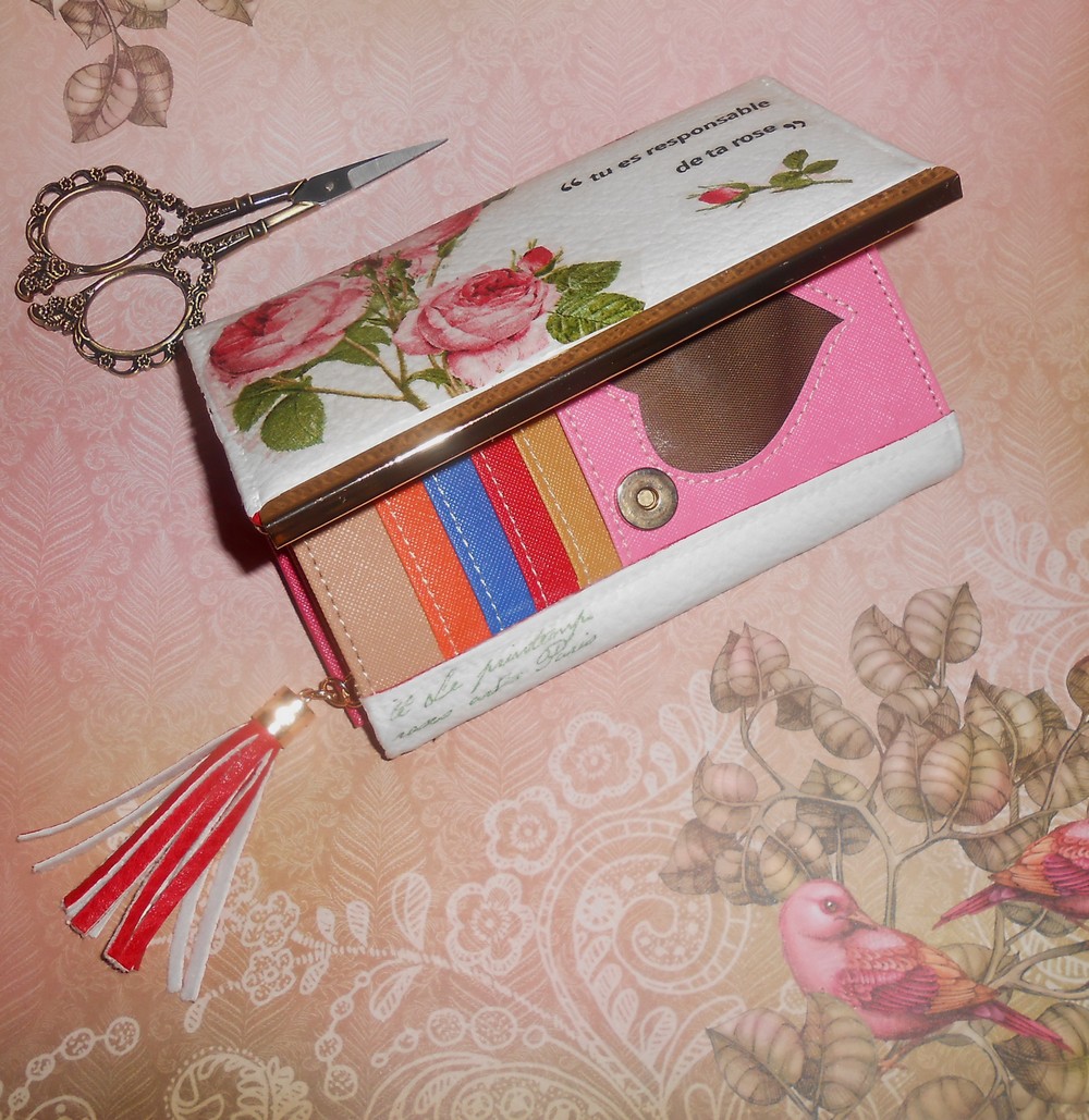 Peněženka Rose s citátem