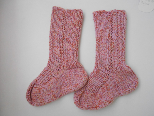Pletené ponožky vlna vel. 36-37