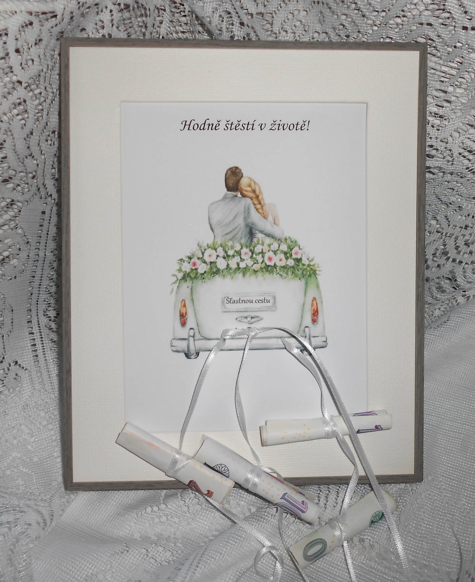 Svatební dar, jak darovat peníze