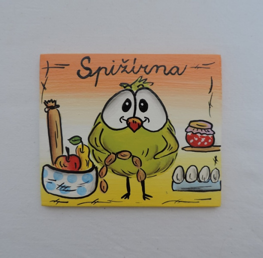 Cedulka na dveře-Pipi spižírna